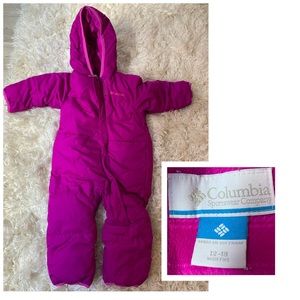 Columbia One piece bubble coat